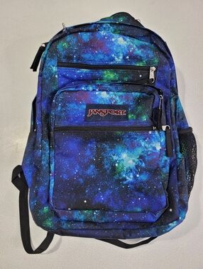 Jansport Backpack Galaxy multiple compartments.  Exc